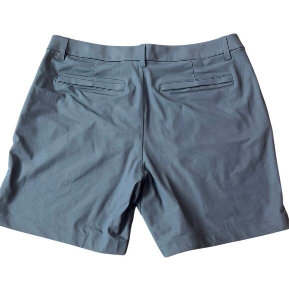 EUC- Lululemon Athletica Men’s ABC Gold Shorts 9” -  size 36 navy - Picture 5 of 7